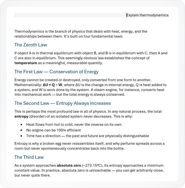 Exported Claude conversation with headings, lists and code blocks preserved